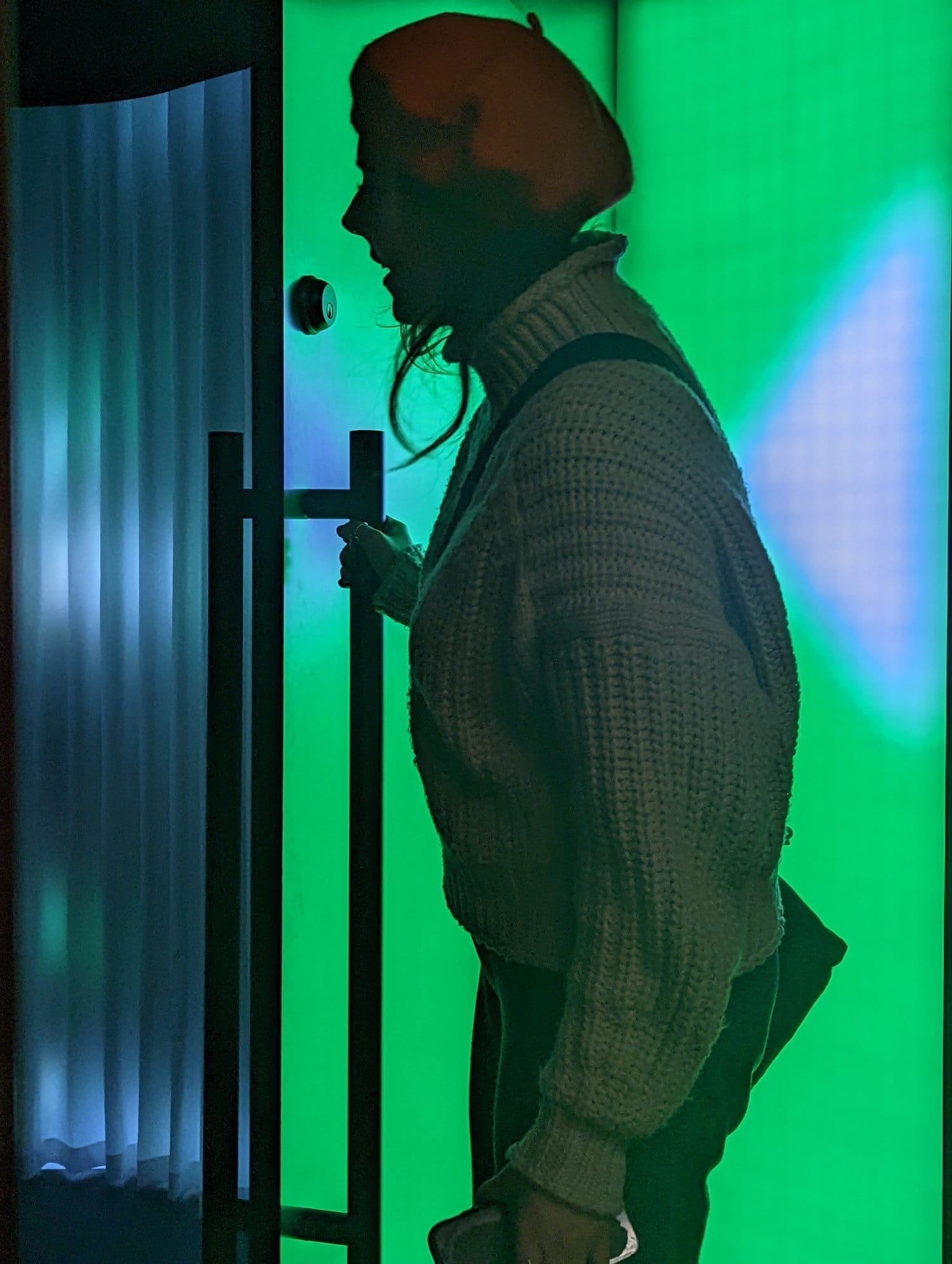 Opening door